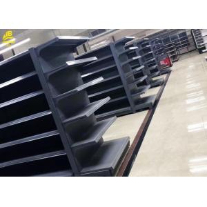 China Plain Buckel Back Board Supermarket Steel Racks / Convenience Store Gondola Shelving supplier