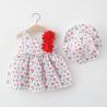 Summer Children'S Clothing Small Wings Baby Dress Baby Girl Cherry Dress