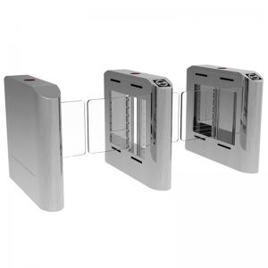 Access Control Turnstile Barrier Gate / Swing Gate Turnstile With UHF Reader