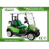 China Customized Double Seat Golf Cart Double Color With Curtis Controller on sale