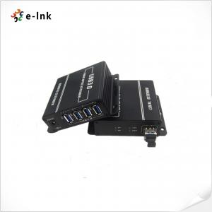 4 Port USB 3.0 Fiber Optic Accessories Extender With SFP Moudules