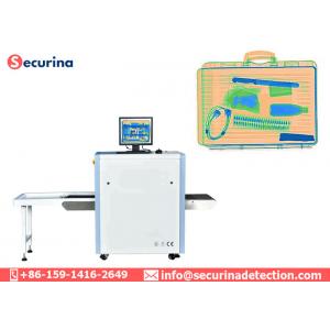 China Single Energy Security X Ray Baggage Scanner Machine 0.22m/S For Parcel Inspection supplier