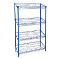 China 250KG 900MM Storage Wire Shelves 12 X 24 Wire Shelving Unit Kitchen Storage OEM on sale