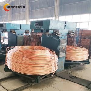 China Oxygen-Free Copper Rod Upcast Machine Horizontal Brass Rod Continuous Casting Machine supplier