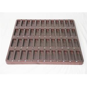 China PTFE 48 Cups rectangle shape Cupcakes Mould tray supplier