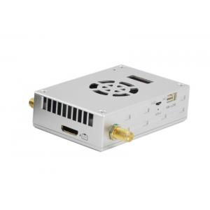 10km LOS FPV Video Transmitter Portable 1W Mini COFDM Wireless AV Sender For Drones