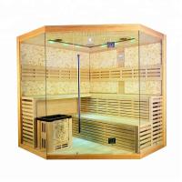 China 7 Color Therapy Lamp Ozone Steam Sauna Room With Touch Screen Control Panel on sale