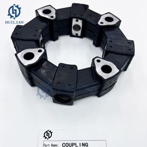 China Coupling 28AS Rubber Couplings Connecting Rubber Couplings for Excavators Machinery Replace for Excavator Attachment Coupling wholesale