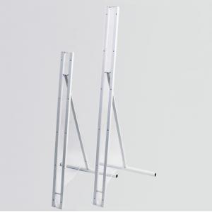 Foldable Sign Holder Floor Metal Poster Stand Human Shape Banner Digital Display Stand