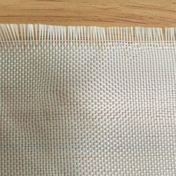 White color Plain woven fiberglass fabric for insulation material