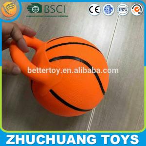 hand painting jumping basketball bouncing ball