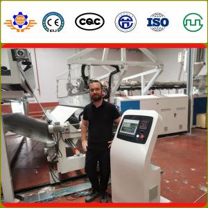 China 3 - 4m Carpet Backing Anti Slip TPE Layer Machine With Siemens PLC Control Schneider Electric wholesale