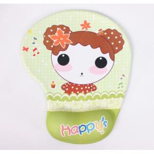 China Cartoon Hand Support Mouse Pad , Gel Wrist Pads For Typing supplier