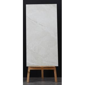 Modern Marble Look Porcelain Tile Tiles 12mm Thickness Light Grey Color