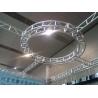 China Aluminum Circle Spigot Truss , Square Circular Truss For Display Decorate wholesale