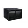 China Bar Audio Systems Passive Subwoofer 15 Inch Sub Bass For Indoor / Outdoor Stage Sound wholesale