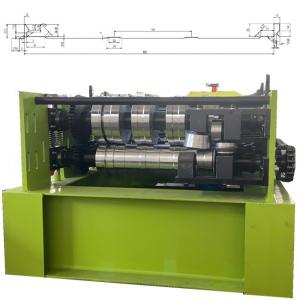 China 7.5kw Sheet Rolling Forming Machine GI PPGI Standing Seam Roofing Snap Lock supplier
