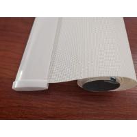 China Sheer Fabric Light Filtering Roller Shades with acrylic thermal flock foam on sale