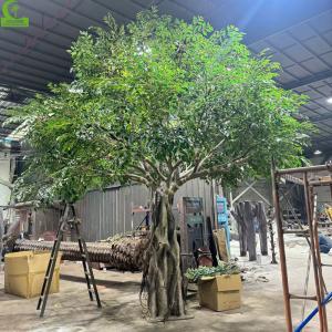 China Artificial Bayan Tree Large Evergreen Ficus Tree Artificial Tree Artificial Large Decorative Indoor Tree for Wedding Decoration supplier