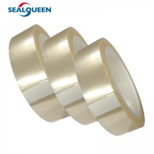 China SEAL QUEEN Clear Easy Tear Tape PET Self Adhesive Transparent Tape supplier