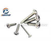 China stainless steel 304 316  DIN7981 Pan Head Self Tapping Screws on sale