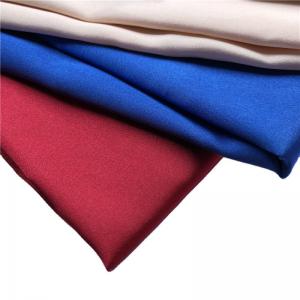 China Technics Woven 95-120GSM Polyester Baroque Satin Fabric for Lady Dress Shirts Weddings supplier