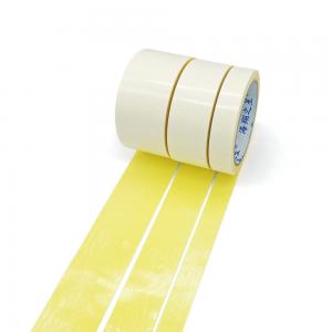 China Removable Yellow Waterproof Carpet Tape for wood floors / stairs supplier