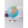 China Customized Rotating Solar Powered Globe Teaching Resources Desk Toys wholesale