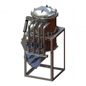 Industry Stainless Steel Candle Filter Machine for Water Treatment Capacity 500L-2000L