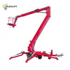 Automatic Stabilizer System Narrow Electric Articulating Boom Lift with 0.43m Ground Clearance