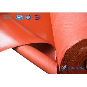 Resistant 200 Degrees Celsius Silicone Rubber Coated Fabric With Waterproof
