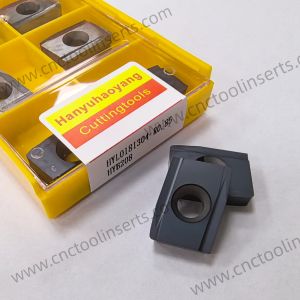 China Herramienta flotante de perforación inserta recubrimiento Wc-Co PVD HYL0181304-R0.85 HYB208 para mecanizado de agujeros profundos, generalmente procesado en molinos de perforación de trabajo pesado en máquinas herramienta CNC wholesale
