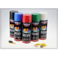 China Matte Acrylic Spray Paint For Wood Metal Plastic In Red Black Color on sale