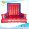 Hansel Inflatable stick wall for sale, inflatable velcro wall