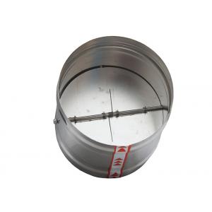 China 6 Inch Round Stainless Duct Zone Dampers Check Valve Back Draft Air Damper supplier