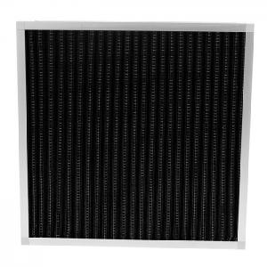 Pleated Chemical Air Purifier Filter Activated Carbon For Odor Removal