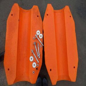 small diameter floating  buoy with bolts and nuts