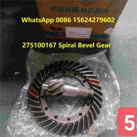 China 275100167 Spiral Bevel Crown Wheel Pinion Gear XCMG ZL150GN Wheel Loader Spare Parts on sale