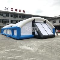 China Custom Made plato Water Inflatable Soap Soccer Field 90cm Tube Width on sale