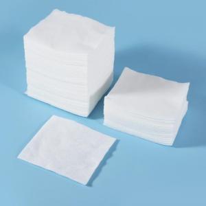 China Non Woven 4 Ply Dental Medical Gauze Pads 5*5CM Nonwoven Swabs Sterile supplier