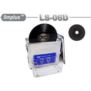 China Vinyl Record Table Top Ultrasonic Cleaner 6.5 Liter 180w Ultrasonic Power 40khz supplier