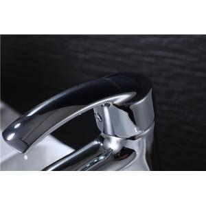Bathroom Vanity Sink Faucets Waterfall Single Lever Brass Body Zinc Alloy Handle