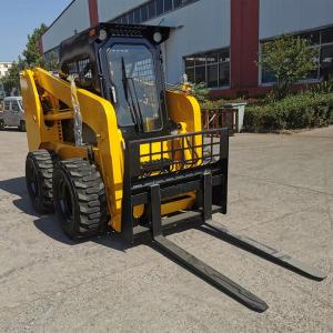 New Condition Cat Skid Steer Loader With A Quick Hitch System
