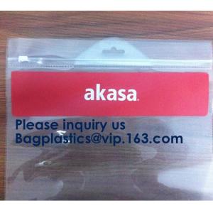 China Do fechamento feito sob encomenda do slider do PVC do logotipo do tamanho do selo do aperto do fechamento do fecho de correr do slider bagplastics poli do bagease dos sacos de Mat Zipper Bag Socks Sealing supplier