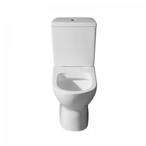 China 3L 6L Flowrate Two Piece Dual Flush Toilet White WC Bathroom Bidet supplier
