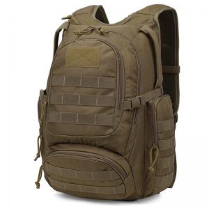 Military Style Waterproof Tactical Backpack Tan Color Molle Tactical Backpack