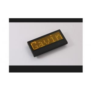 Electronic LED Name Badge Rectangle With 11 Height × 44 Width Pixel