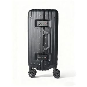 China Travel Size Aluminum Frame Luggage Luxury Modern Hard-Shell Trolley Suitcases with TSA Lock and Lightweight Design wholesale