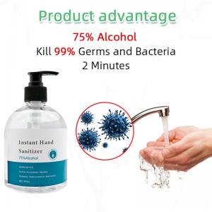 Antiseptic Alcohol Waterless Hand Sanitizer Anti Bacterial Long Lasting Protection
