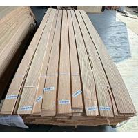 China Quarter Sawn Red Oak Veneer Panel 0.45mm Wood Veneer AA Grade on sale